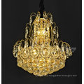 Laiting small crystal tower around large hotel pendant light chandelier LT-73050